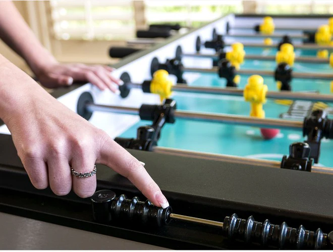American Heritage Velocity Silver Foosball Table - Image 11