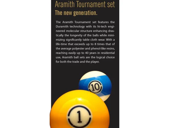 Aramith Tournament Belgian Billiard Balls - Image 3