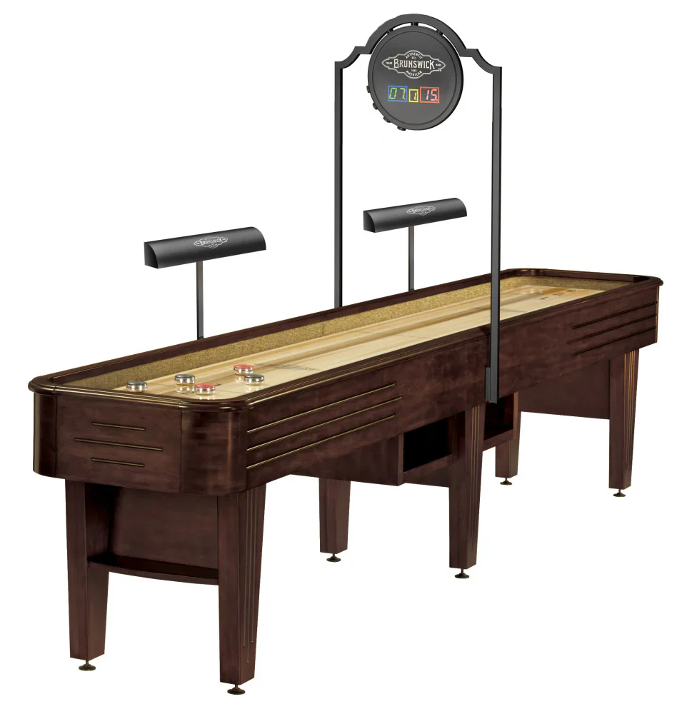 Brunswick Andover II 12' Shuffleboard Table - Espresso - Image 5