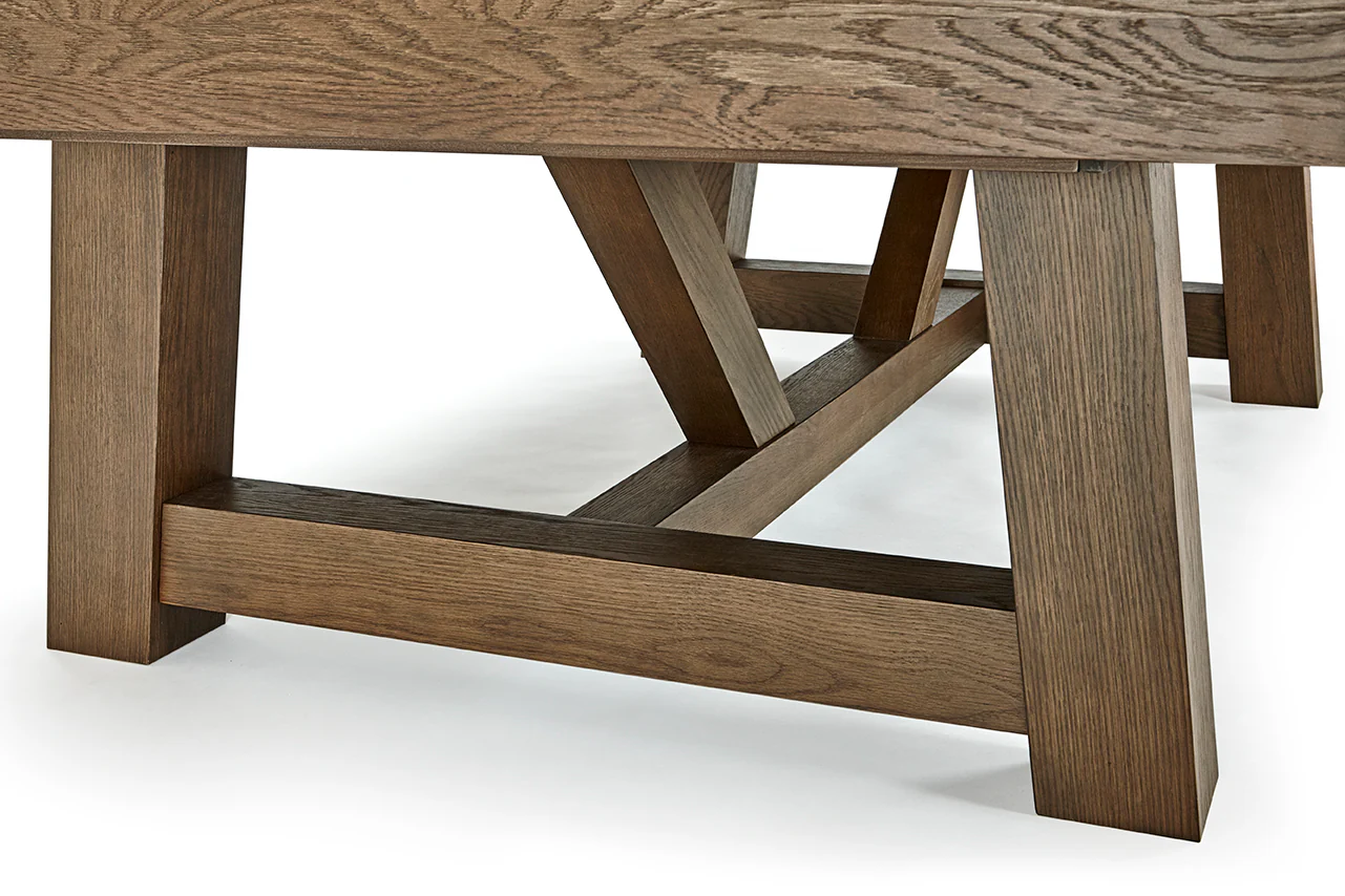 Brunswick Botanic Pool Table - Rustic Dark Brown - Image 3