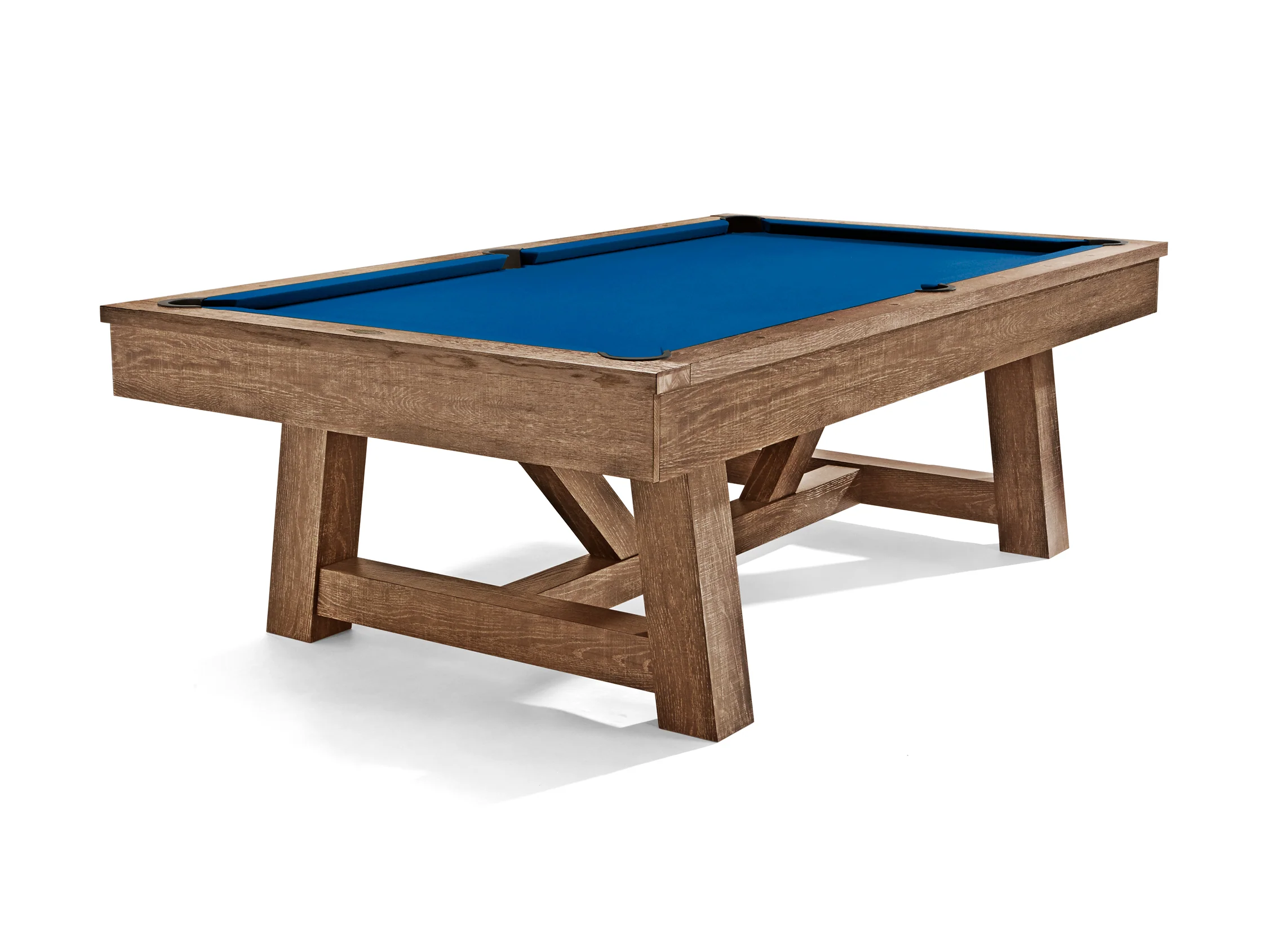 Brunswick Botanic Pool Table - Rustic Dark Brown - Image 9