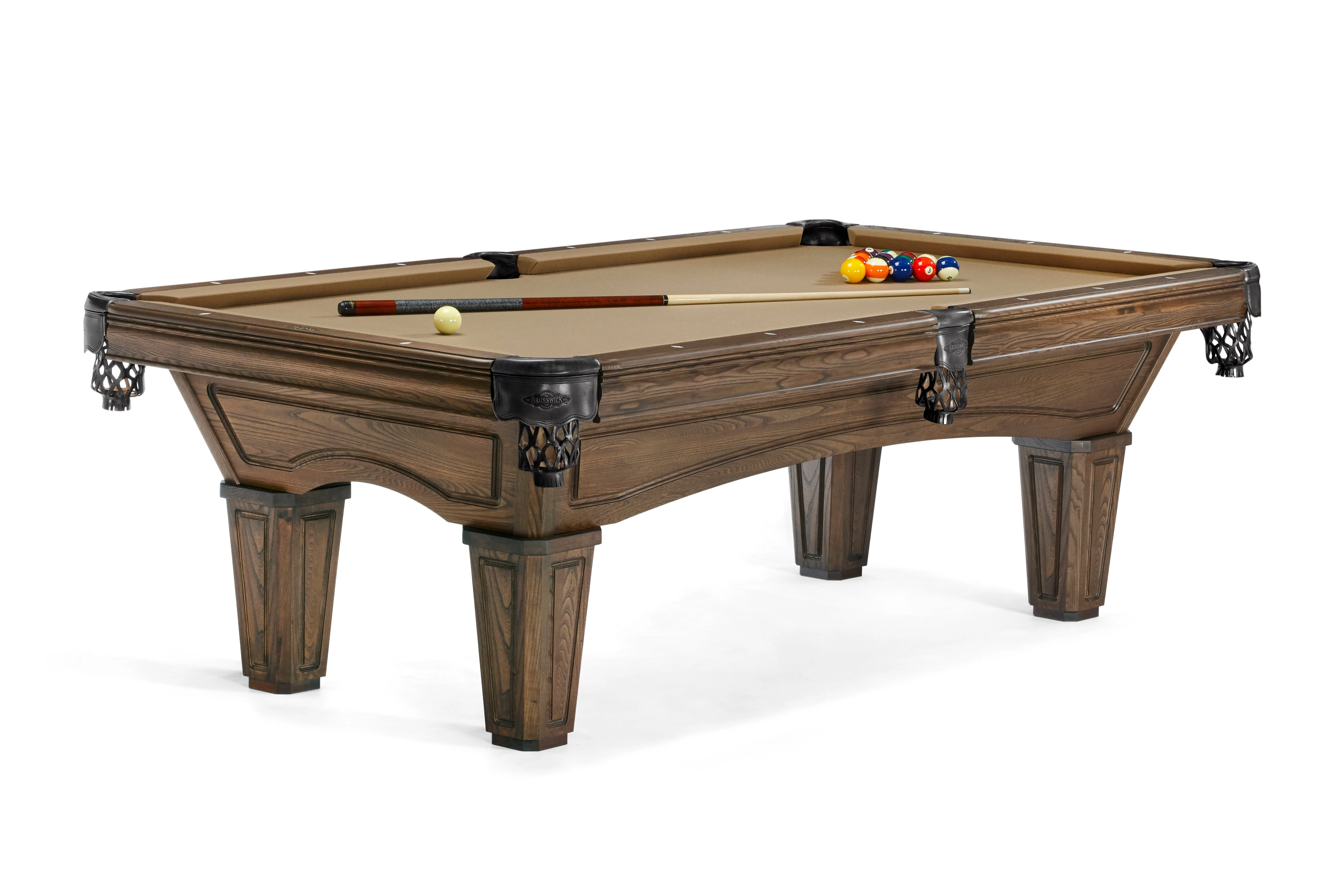 Brunswick Glenwood 7' Pool Table With Tapered Leg