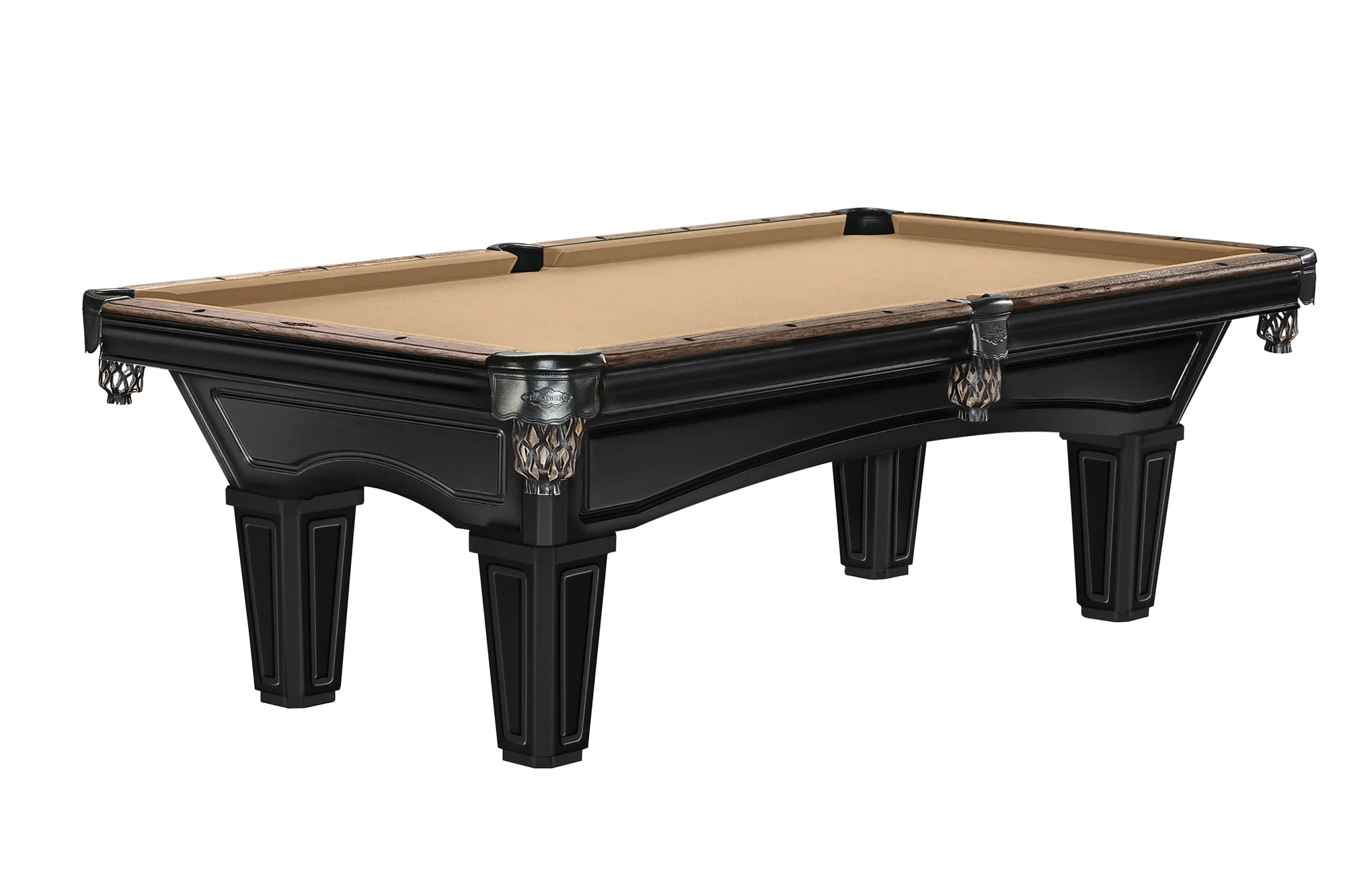 Brunswick Glenwood 7' Pool Table With Tapered Leg - Image 3