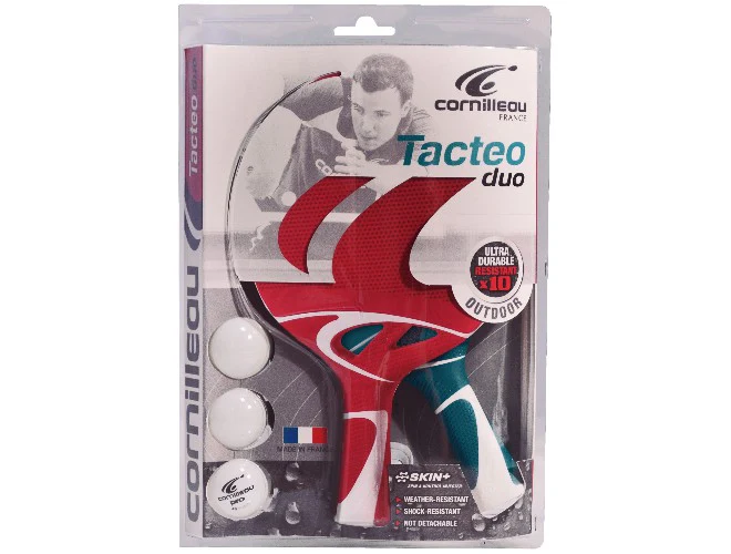 Cornilleau Tacteo DUO Pack (2 rackets and 3 balls) - Image 2