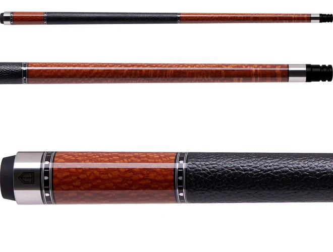 Cuetec Cynergy Truewood Leopard II Leather Wrap