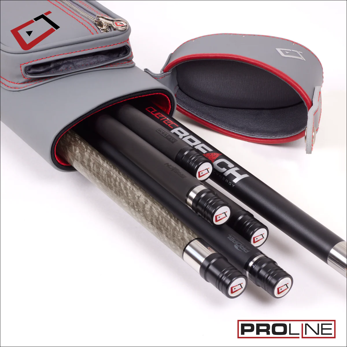 Cuetec Pro Line Gray 2x4 Hard Case - Image 5