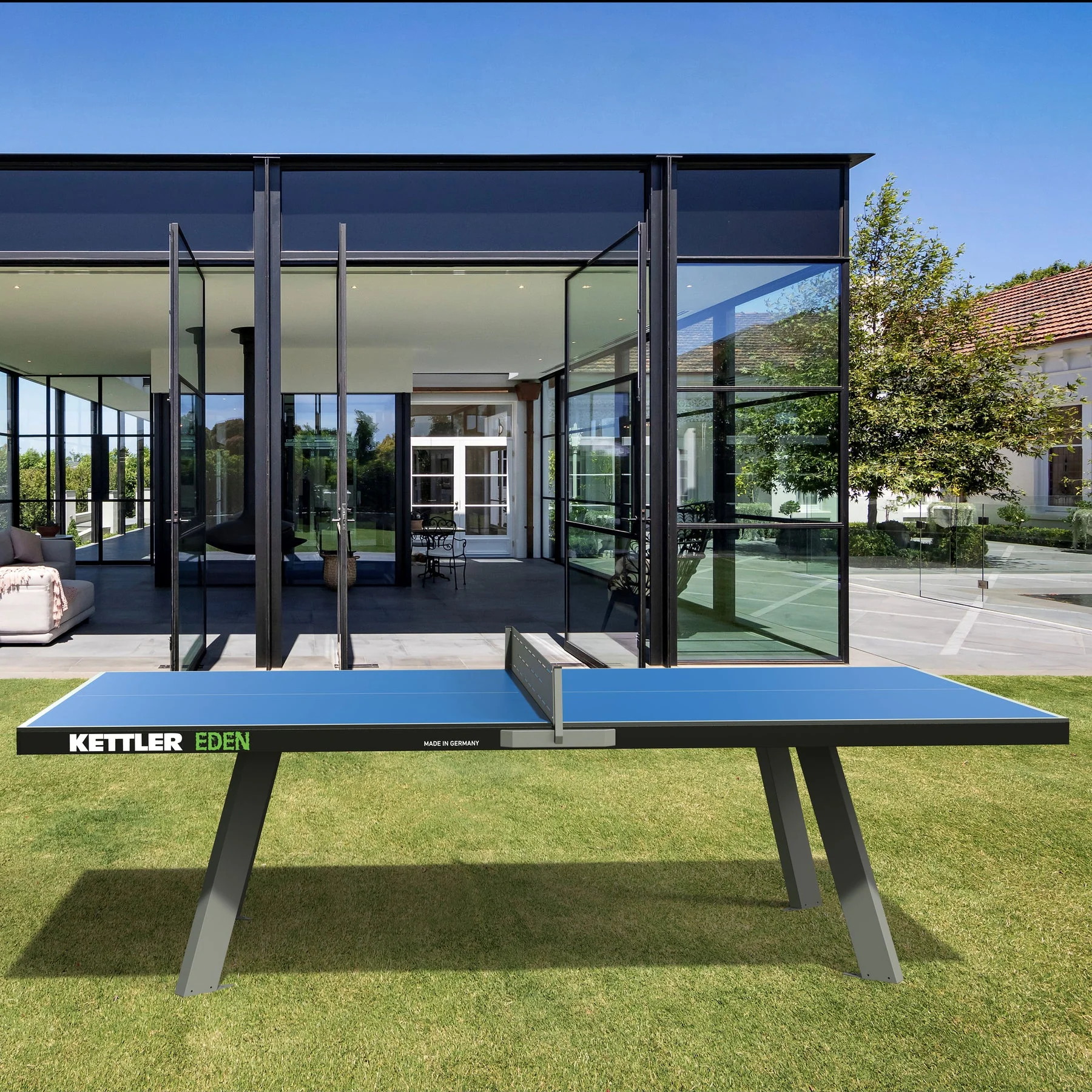 Eden Outdoor Stationary Table Tennis Table - Image 4