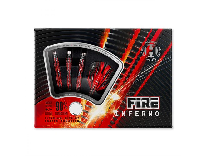 Harrows Fire Inferno Steel Tip Dart Set - Image 3