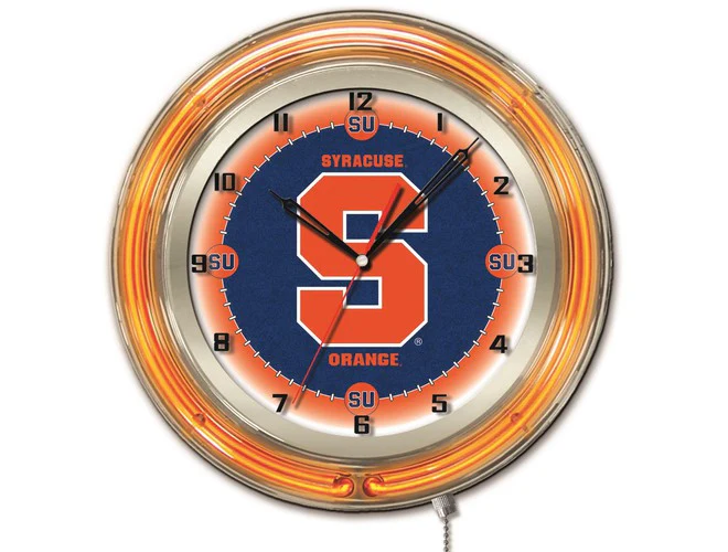 NCAA Licensed 19" Neon Clock - Image 19