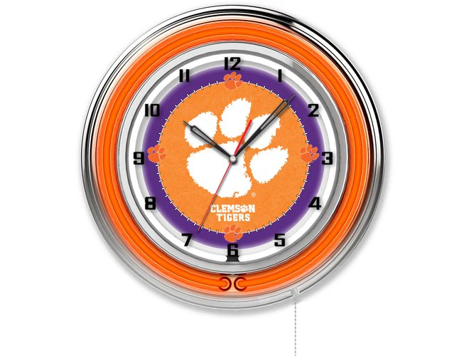 NCAA Licensed 19" Neon Clock - Image 25