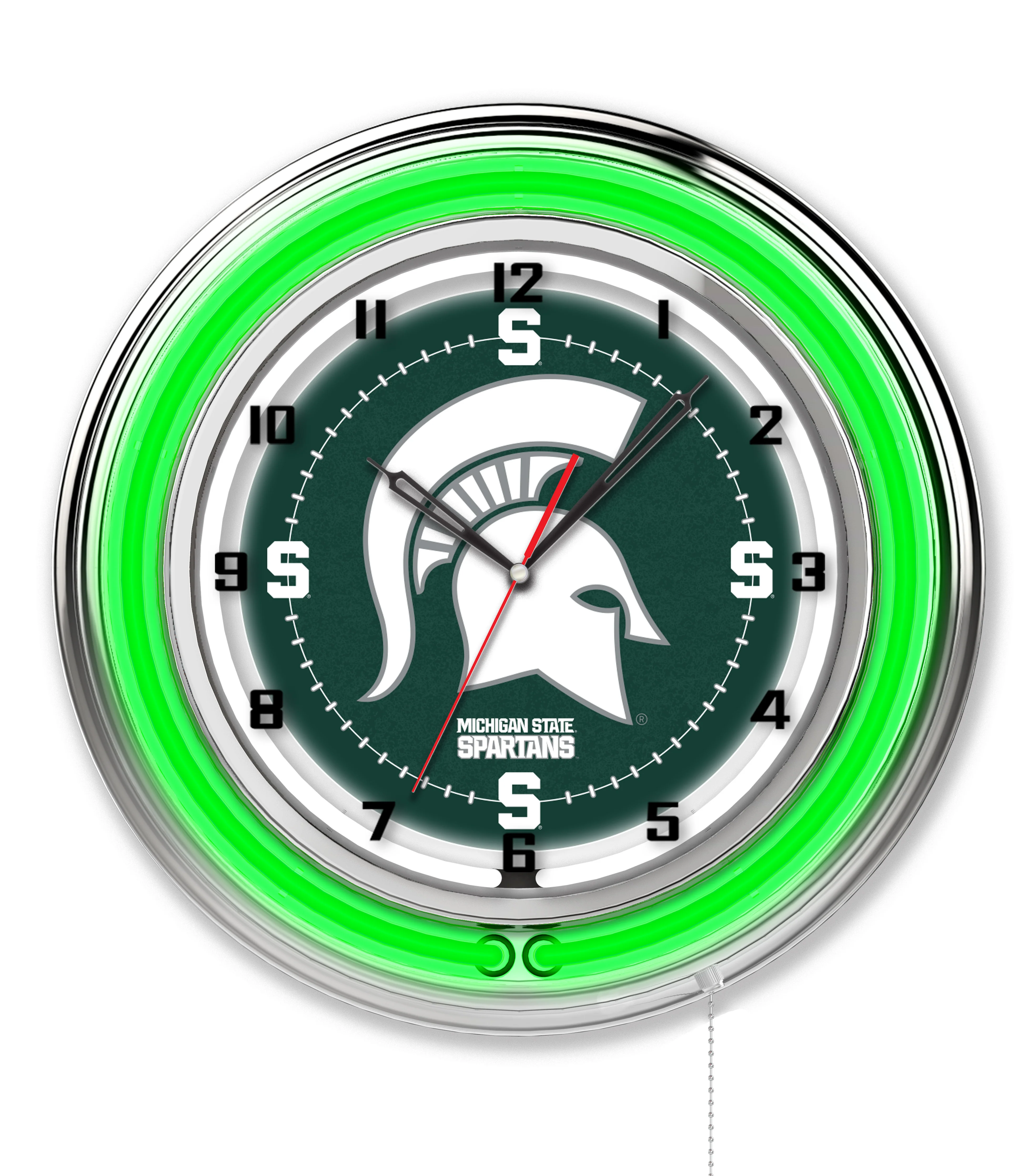 NCAA Licensed 19" Neon Clock - Image 38