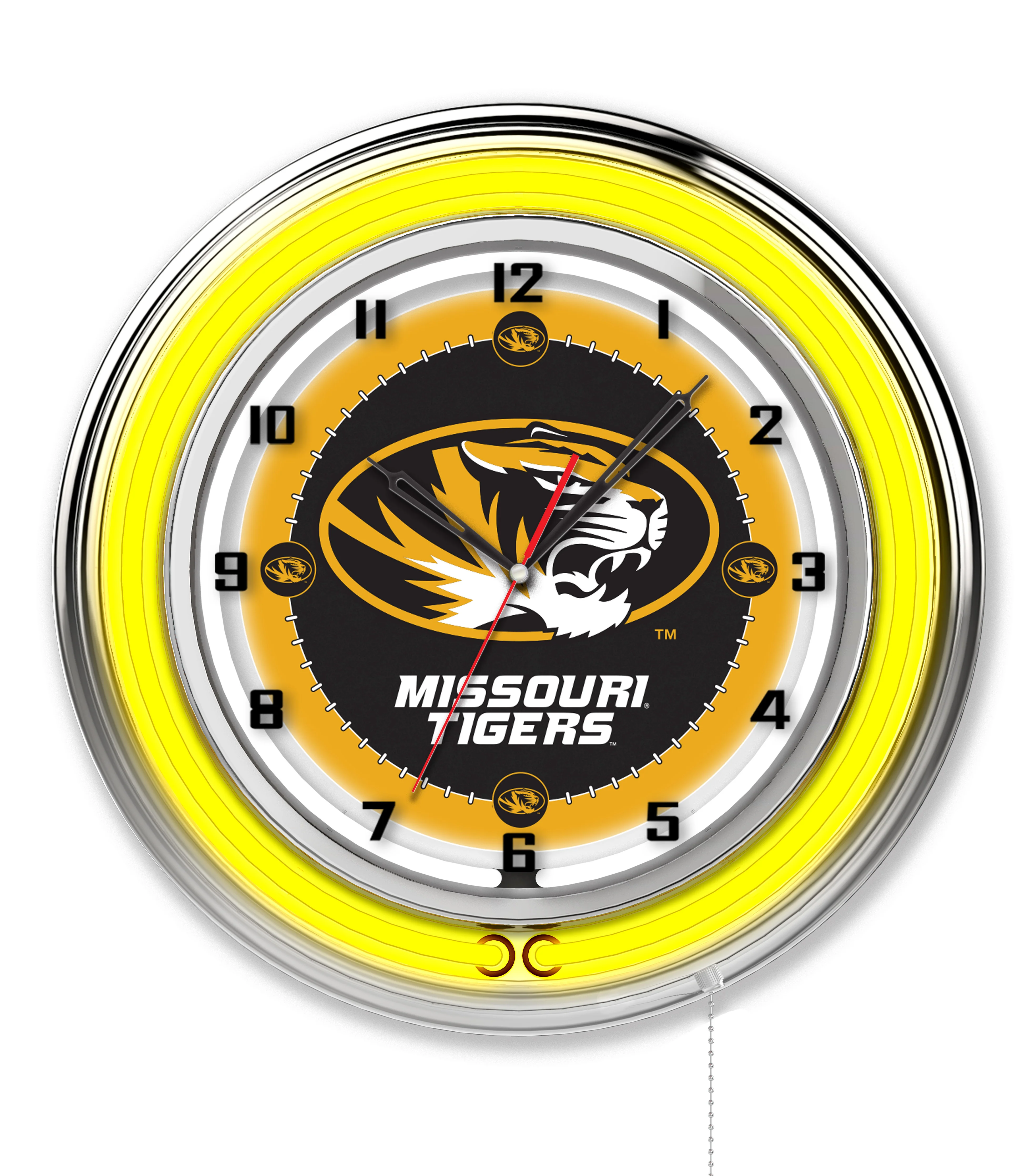 NCAA Licensed 19" Neon Clock - Image 40