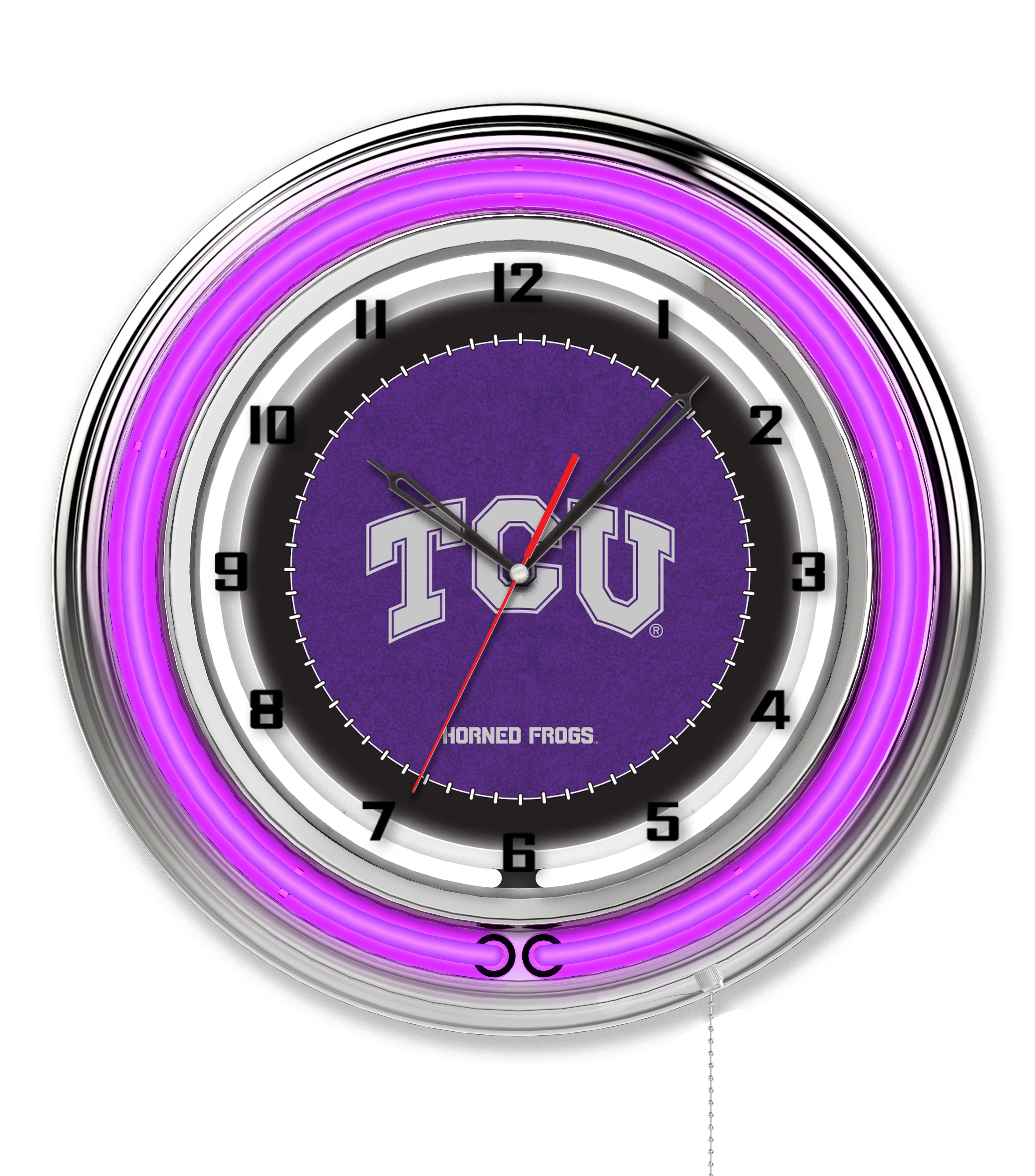 NCAA Licensed 19" Neon Clock - Image 43