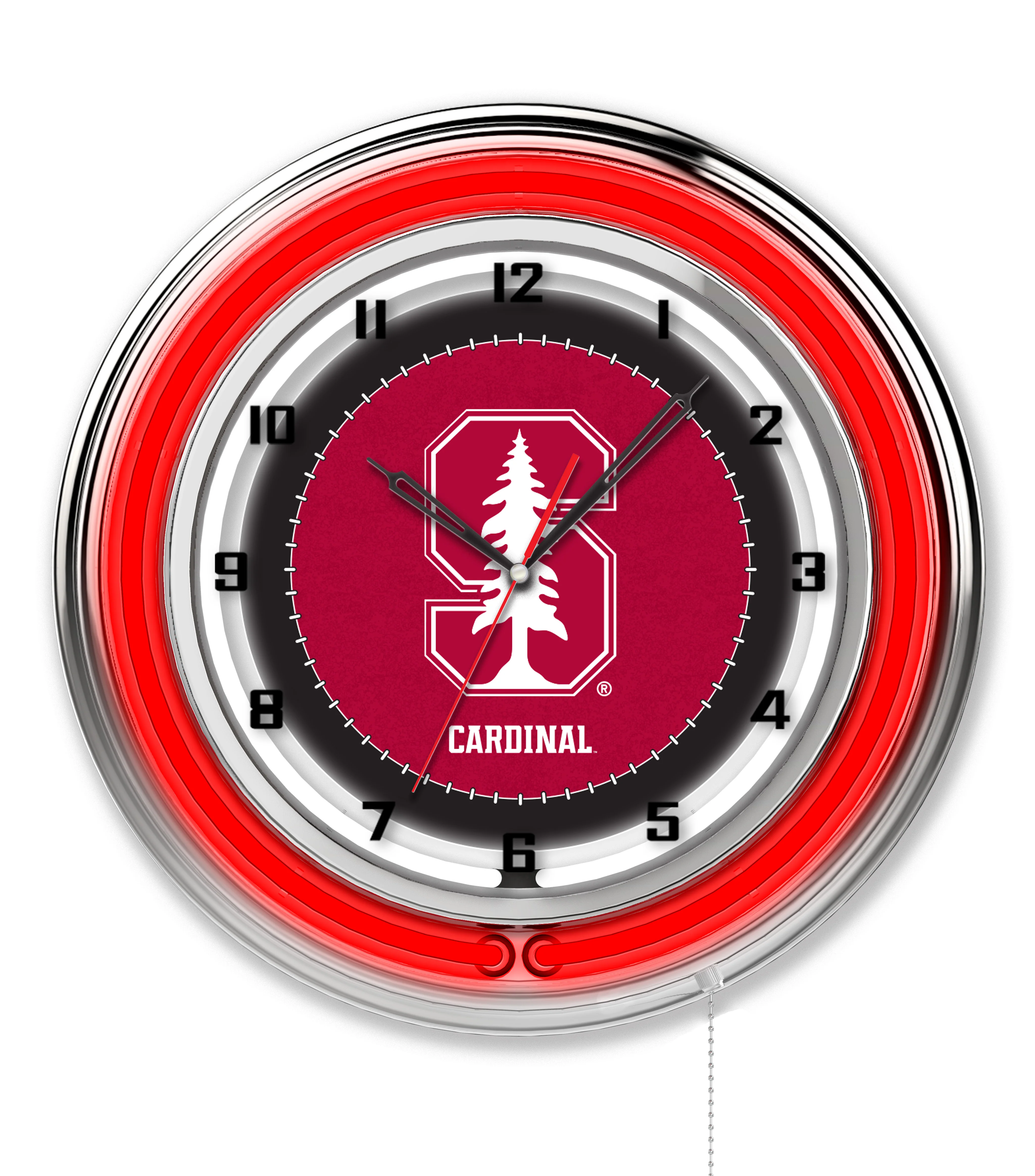 NCAA Licensed 19" Neon Clock - Image 70