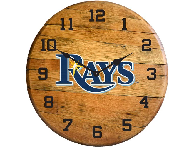 Imperial USA Officially Licensed MLB Oak Barrel Clock - Image 22