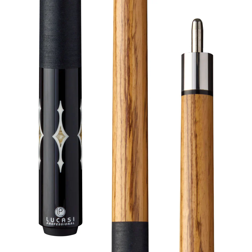Lucasi Pro Series - Zebrawood Cue Butt Only - Image 2