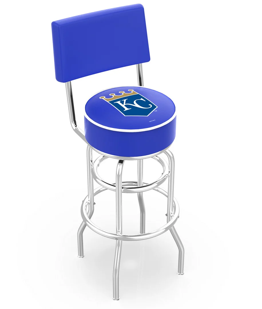 MLB Licensed 30" Backed Swivel Bar Stool - Image 31