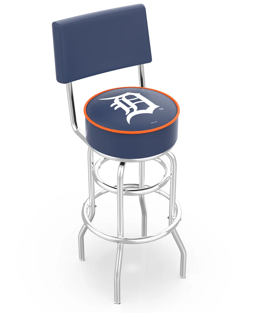 MLB Licensed 30" Backed Swivel Bar Stool - Image 35