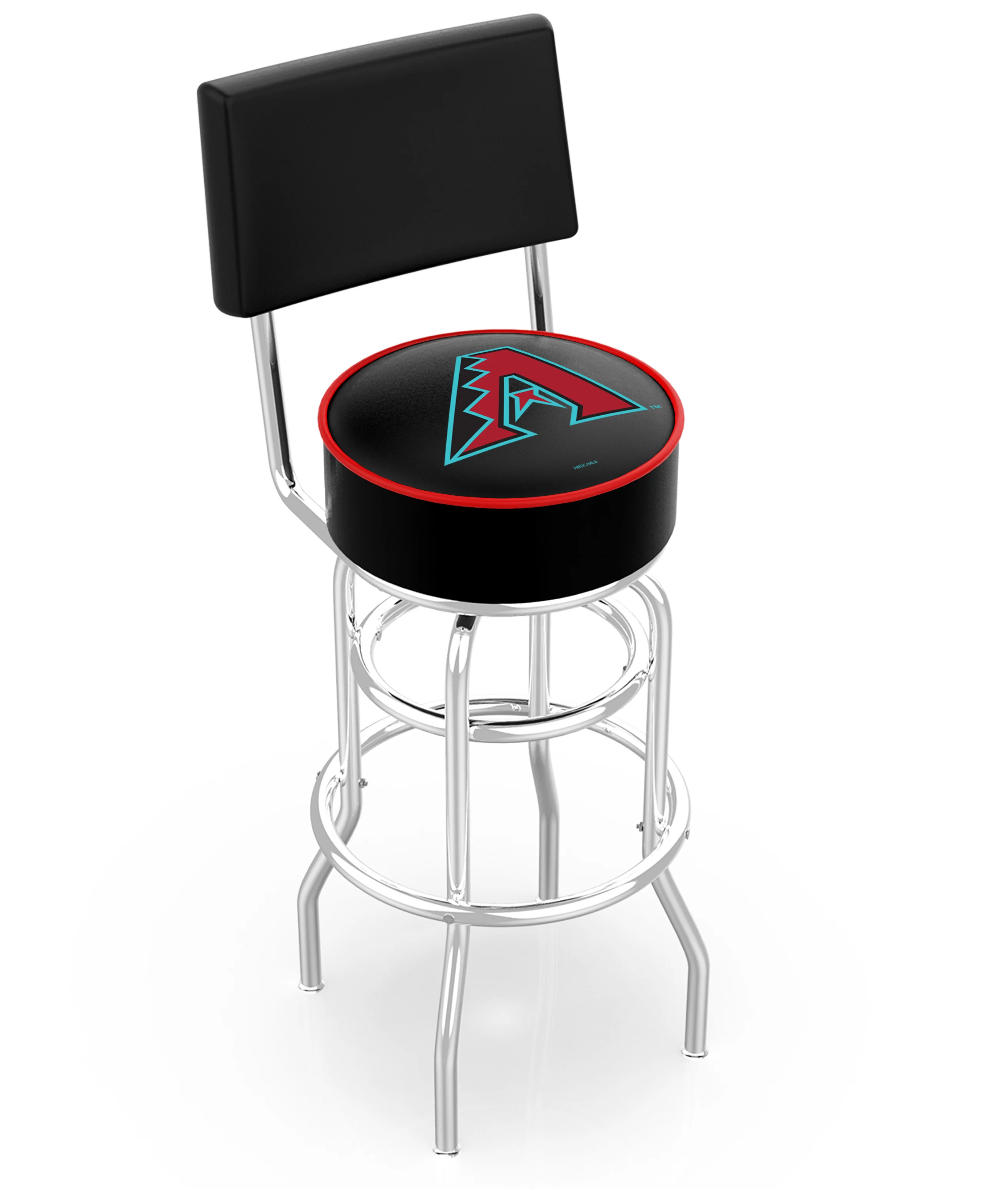 MLB Licensed 30" Backed Swivel Bar Stool - Image 51