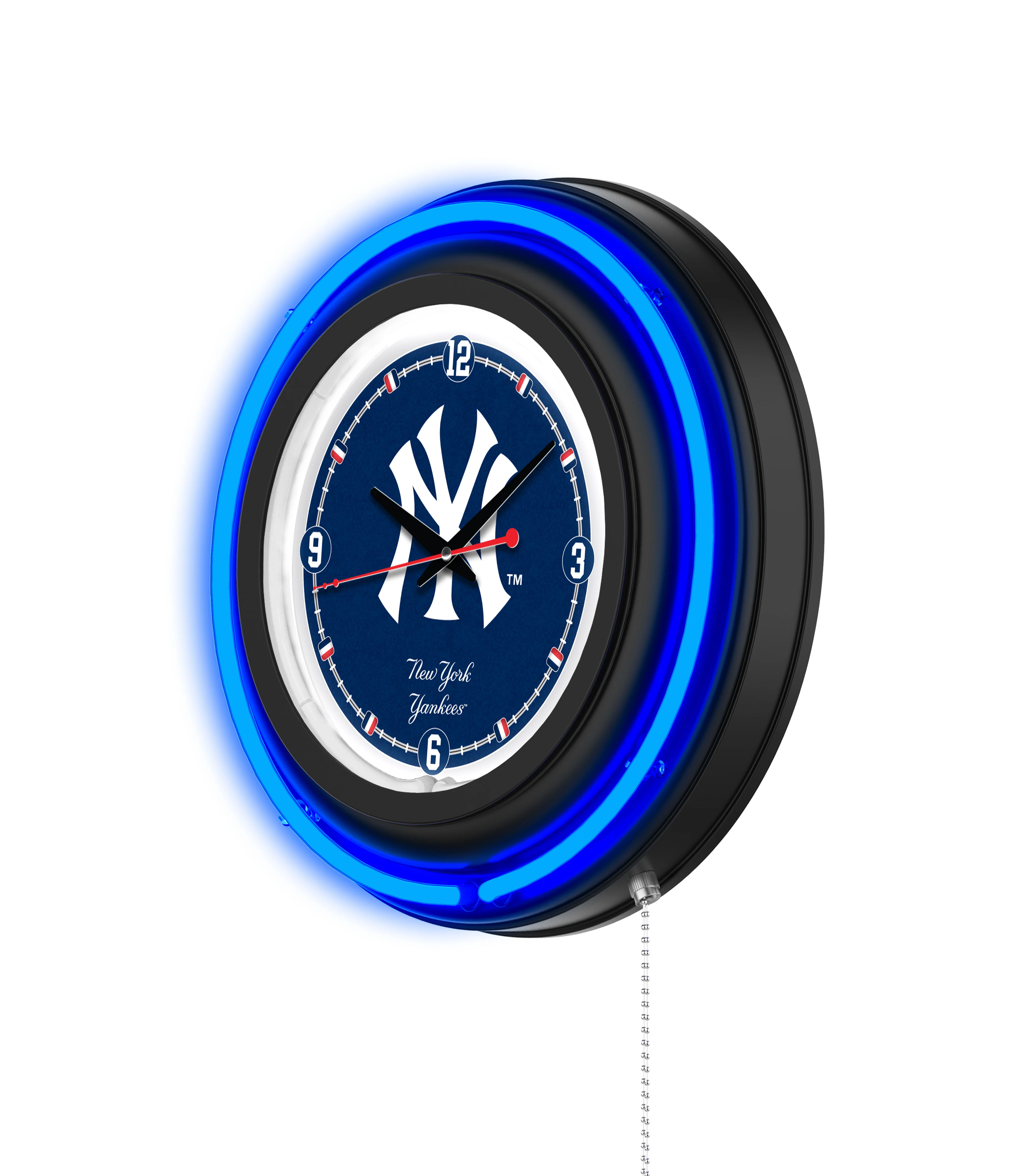 MLB Licensed Black Case 15" Neon Clock - Image 20