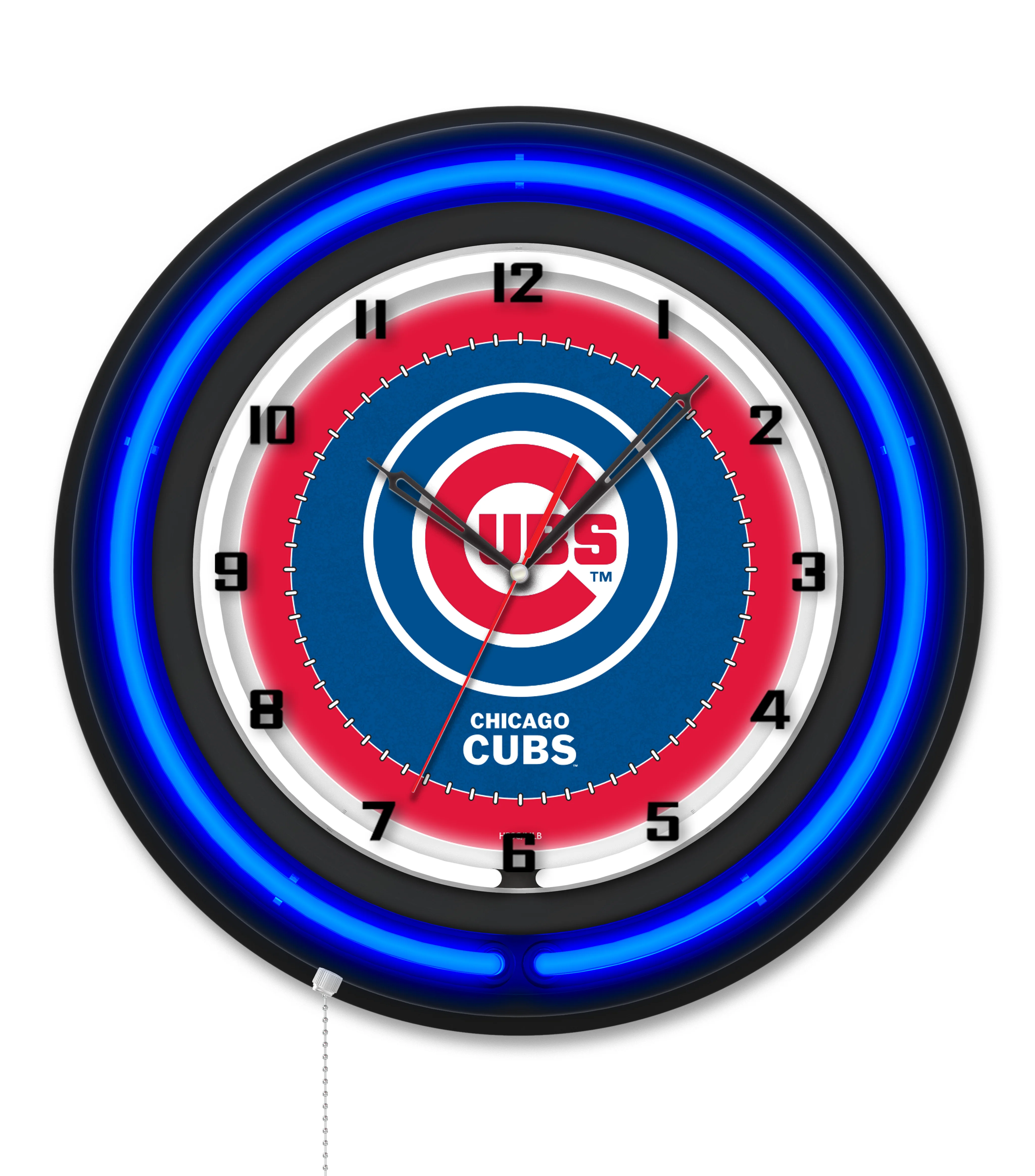 MLB Licensed Black Case 19" Neon Clock - Image 11