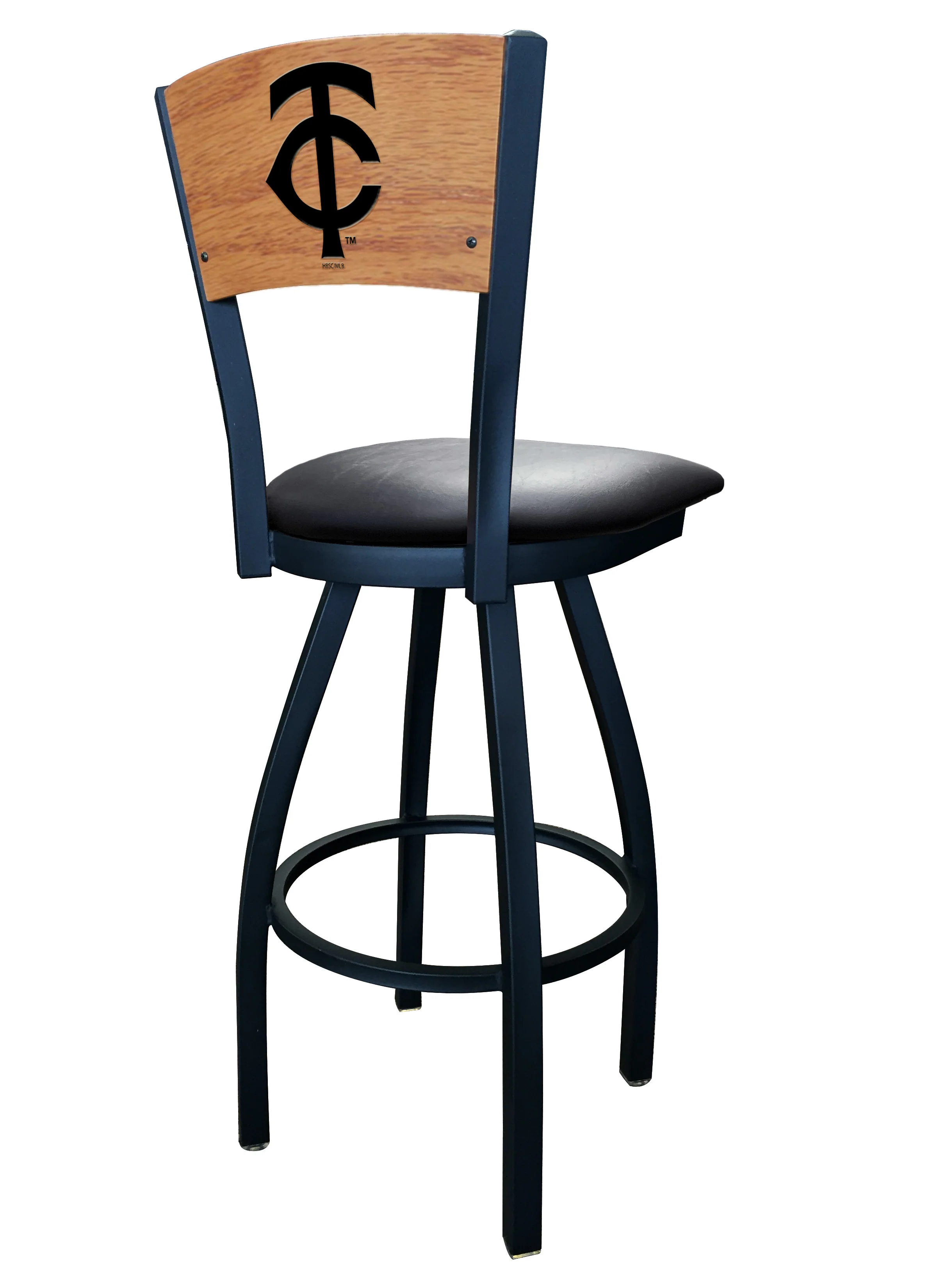 MLB Licensed Laser Engraved 30" Swivel Bar Stool - Image 17