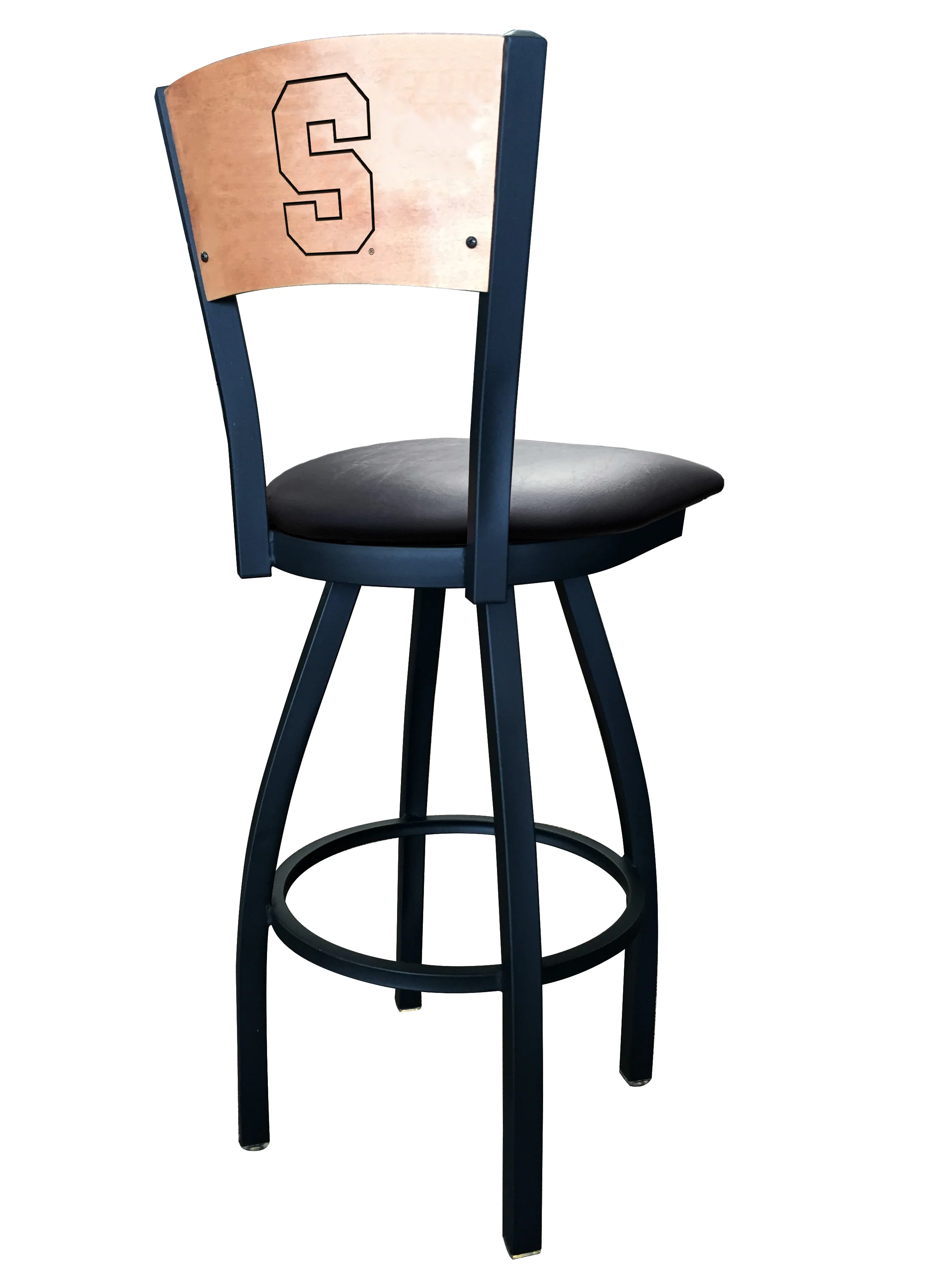 NCAA Laser Engraved 30" Swivel Bar Stool - Image 24