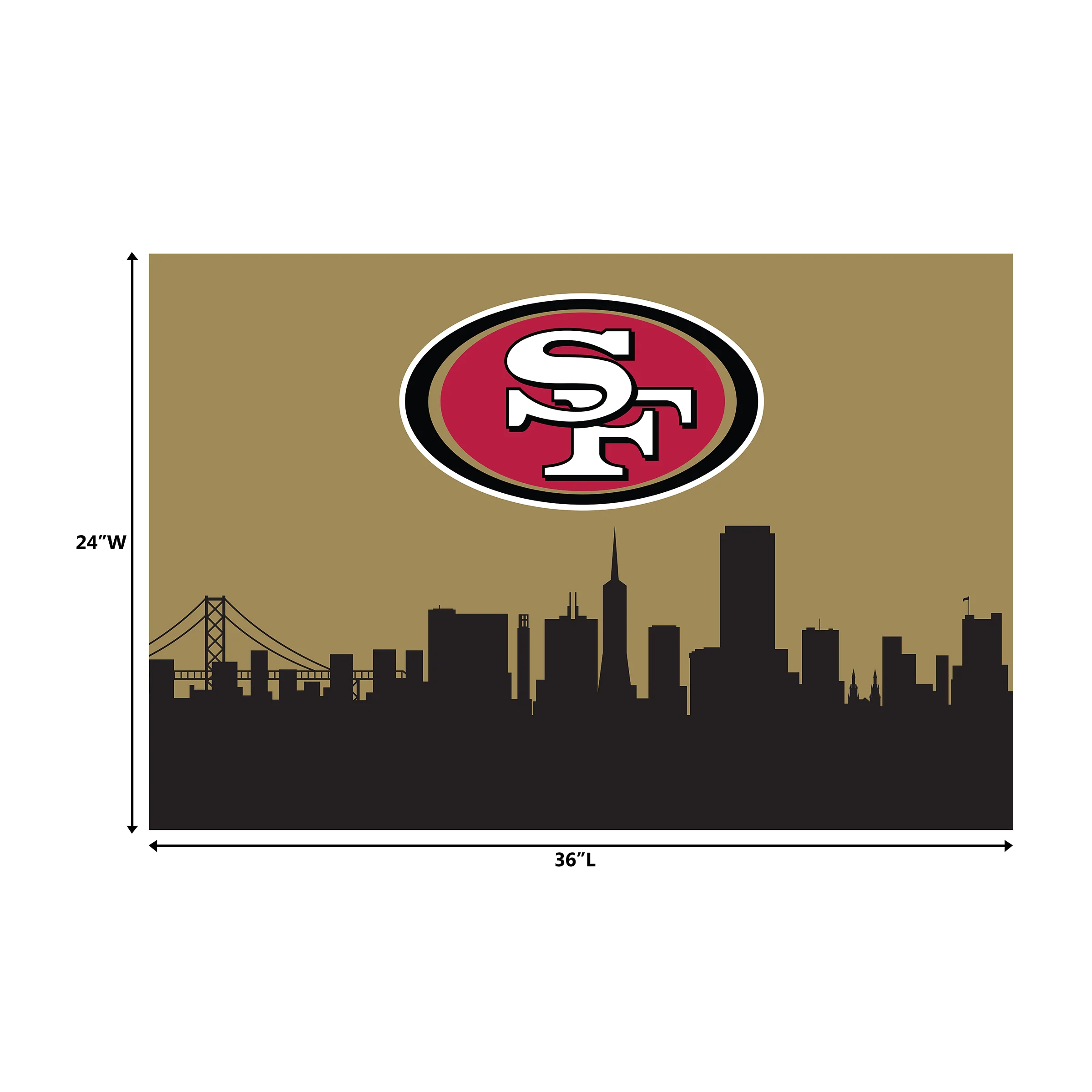 NFL Licensed 2x3 Hometown Area Rugs - Image 11