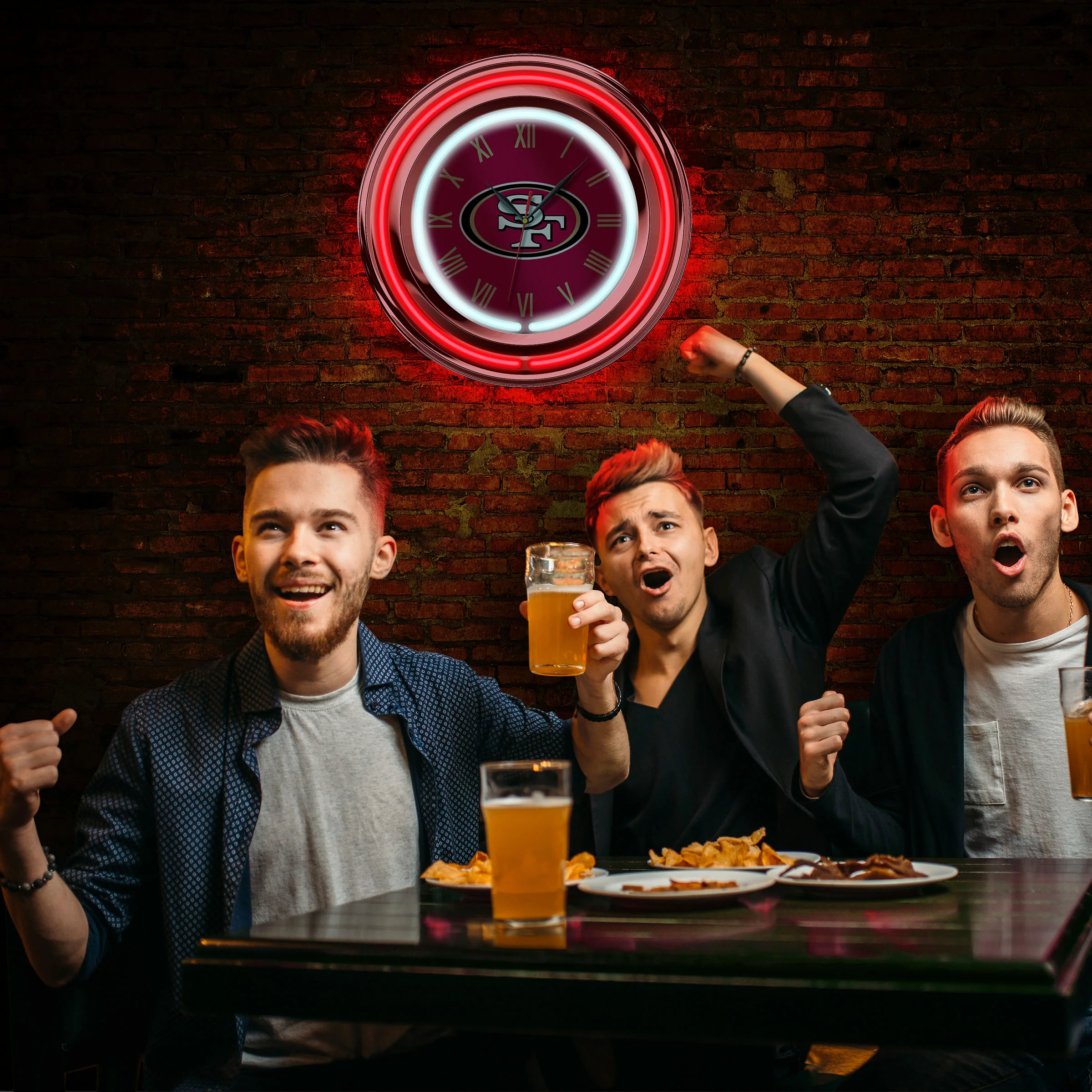 Officially Licensed NFL 15" Neon Clocks - Image 16