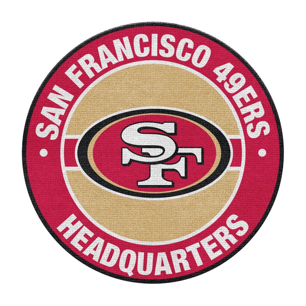 Officially Licensed NFL Round Headquarter Rugs - Image 6
