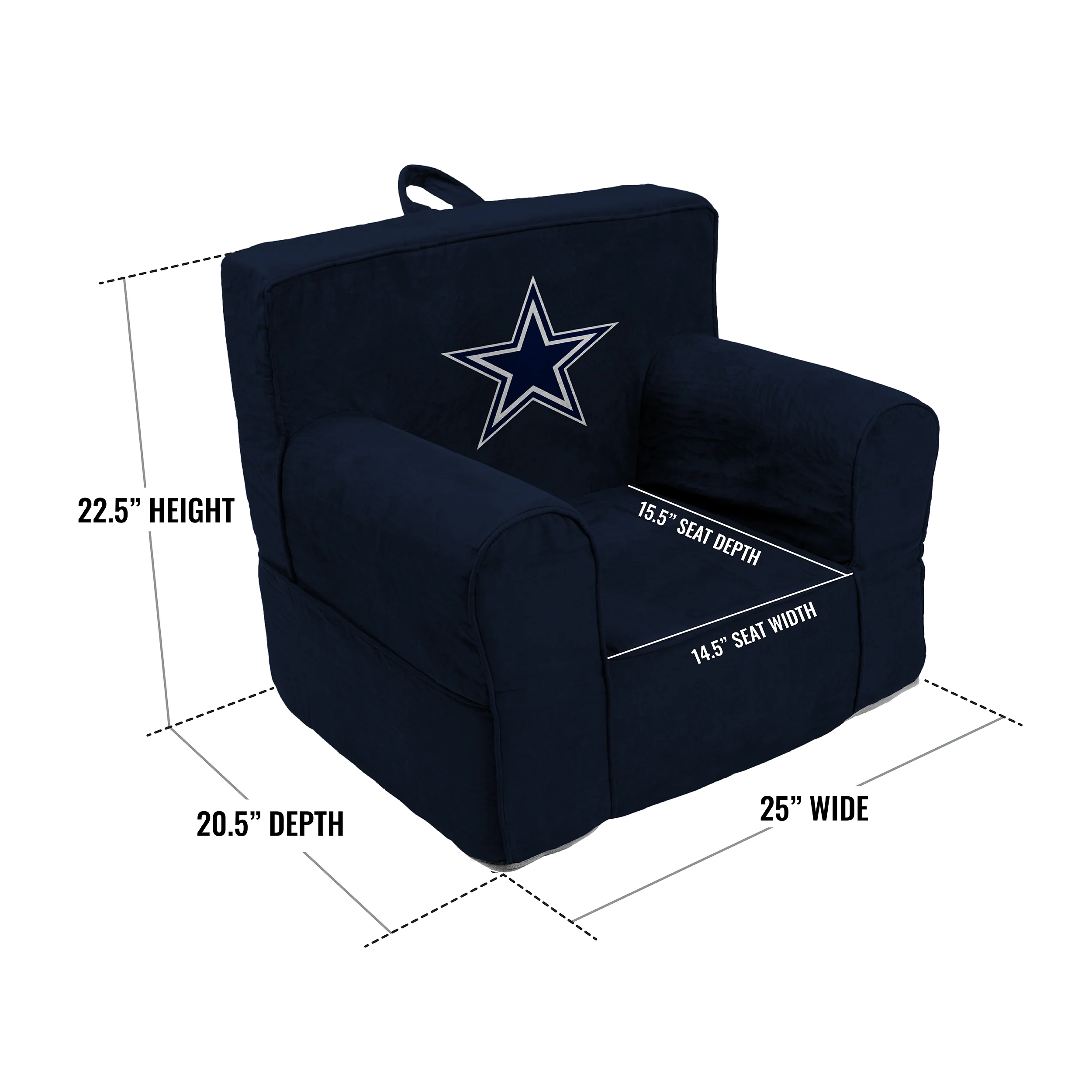 Officially Licensed NFL Kids Foam Chair - Image 11
