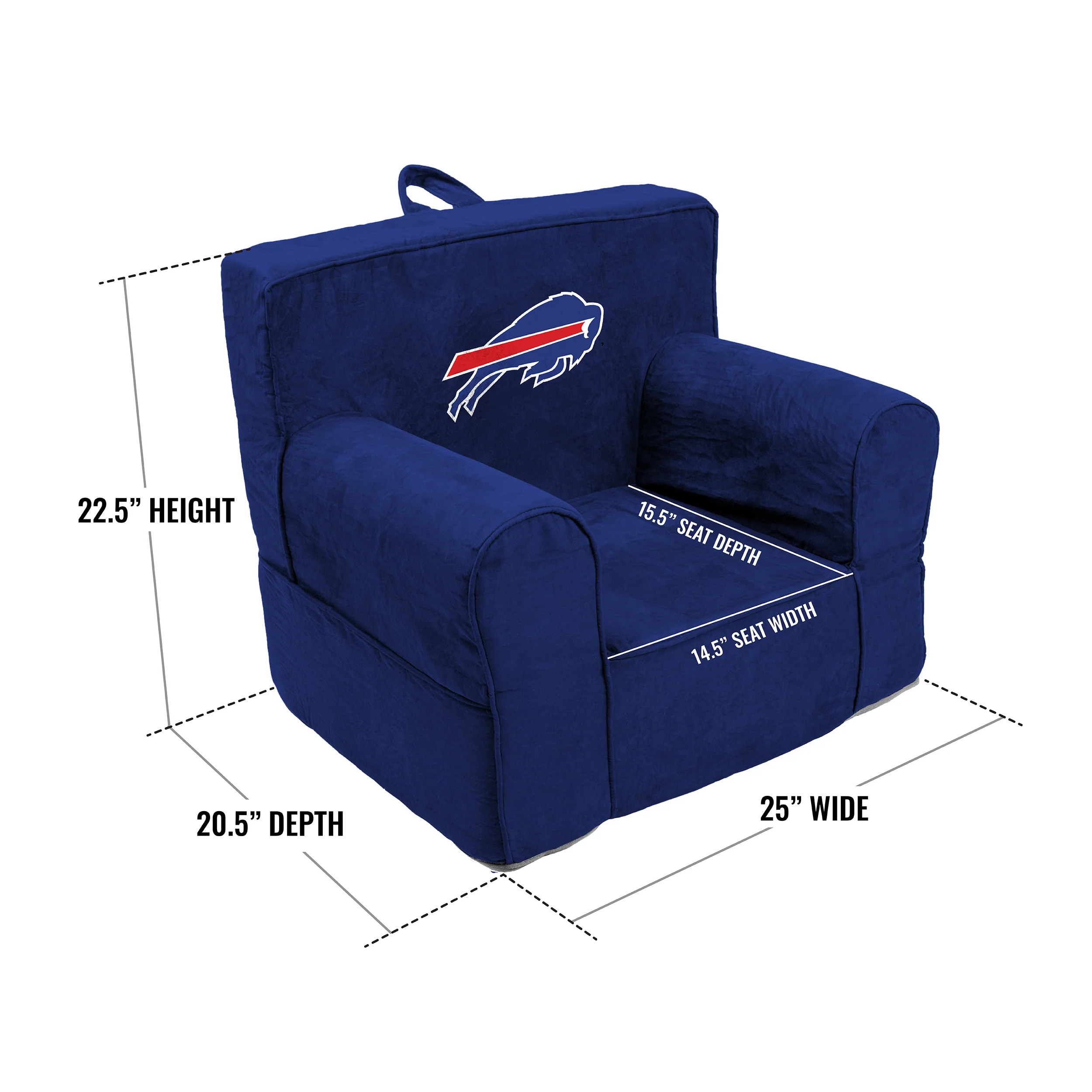 Officially Licensed NFL Kids Foam Chair - Image 53