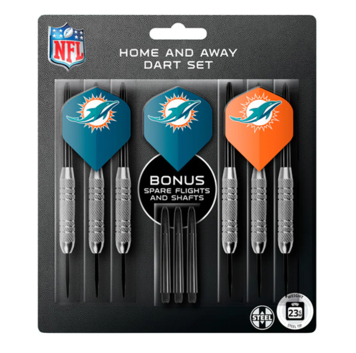 Officially Licensed NFL Steel Tip Combo Dart Set - Image 23