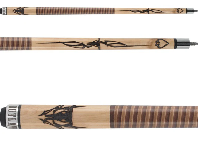 Outlaw  Model OL42 Cow Skull Two-Toned Wrap