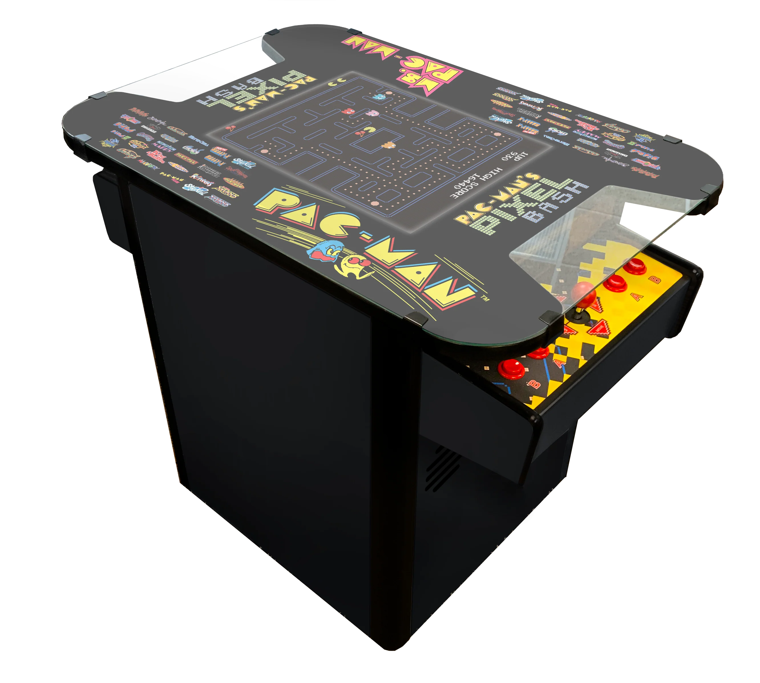 PAC-MAN Pixel Bash Cocktail Table