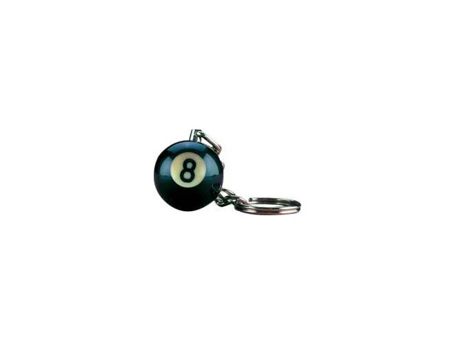 Action 8 Ball or 9 Ball Keychains