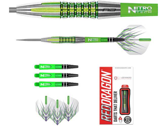 Red Dragon  Fusion Plus Steel Tip Dart Set - Image 3