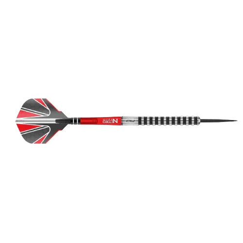 Red Dragon Javelin Black Steel Tip Dart Set