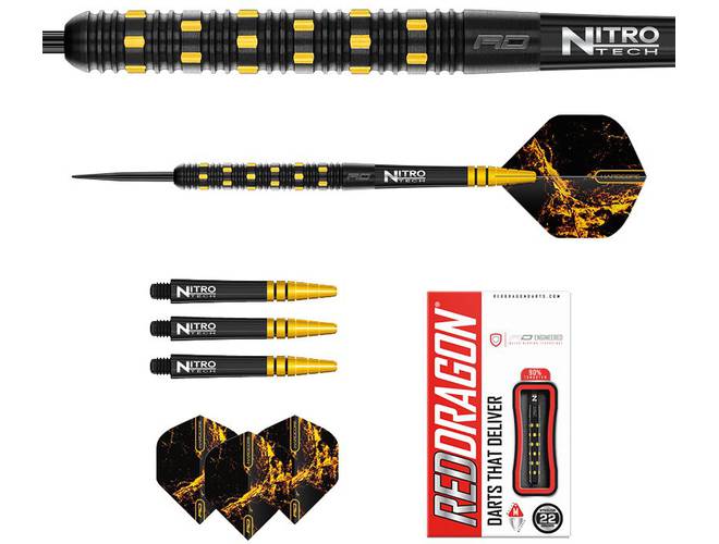 Red Dragon  Nirvana Steel Tip Dart Set - Image 3