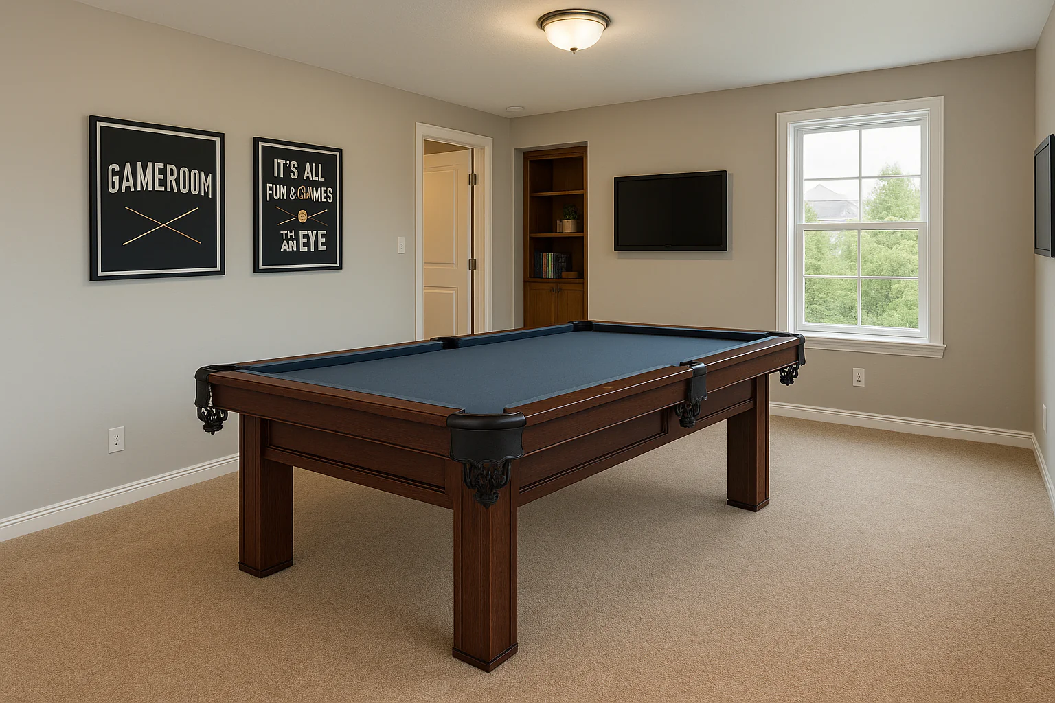 Spencer Marston 8' Carlisle Pool Table - Image 3