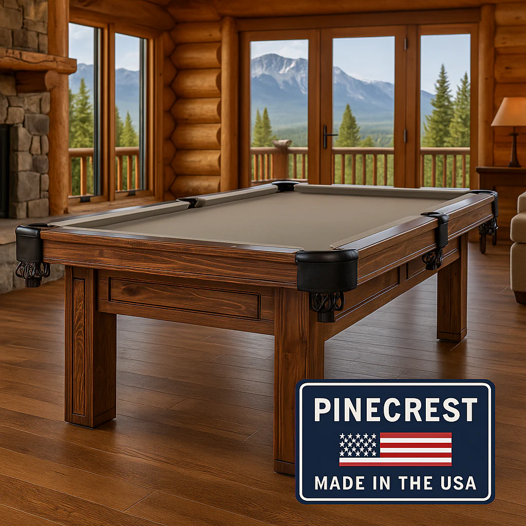 Spencer Marston 8' Pinecrest Pool Table