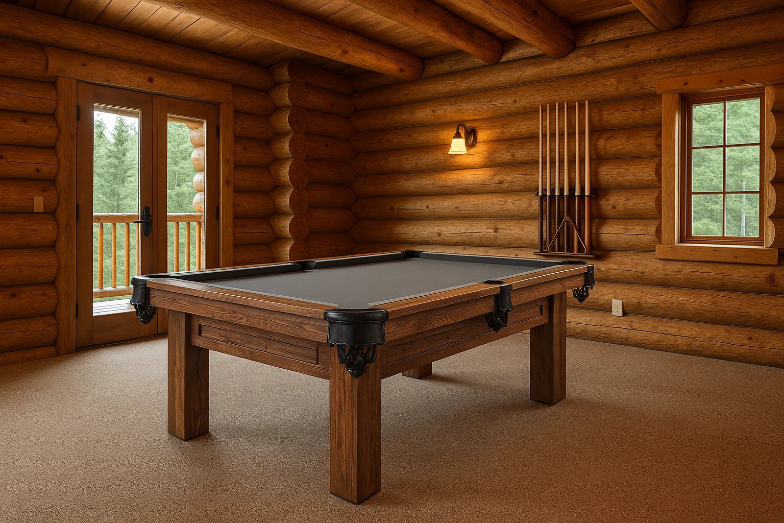 Spencer Marston 8' Pinecrest Pool Table - Image 2