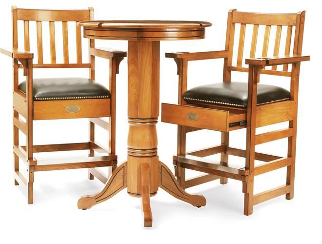 Spencer Marston Pub Deluxe Plus Table and 2-Chair Set - Image 7
