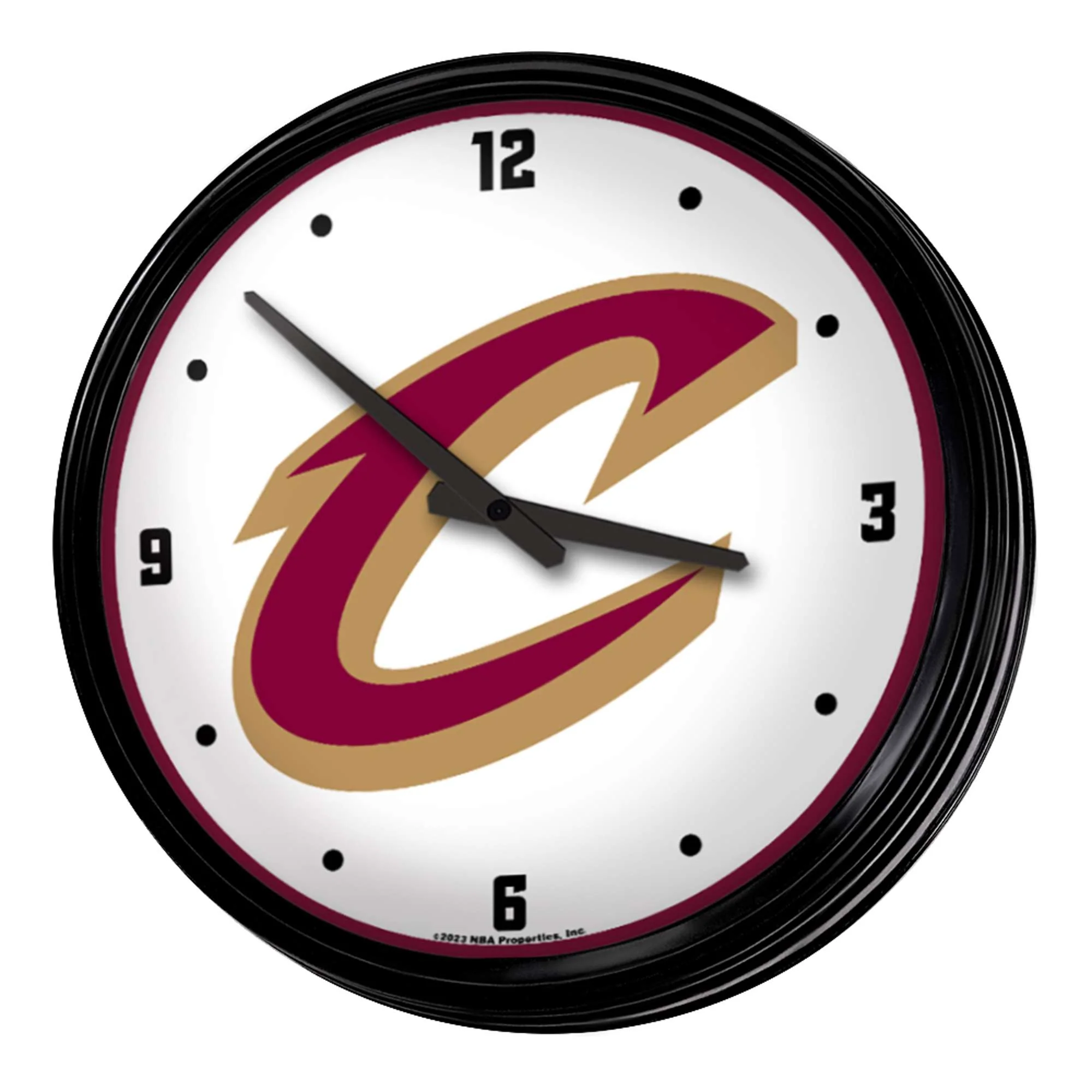 The Fan-Brand NBA Retro Wall Clock - Image 7
