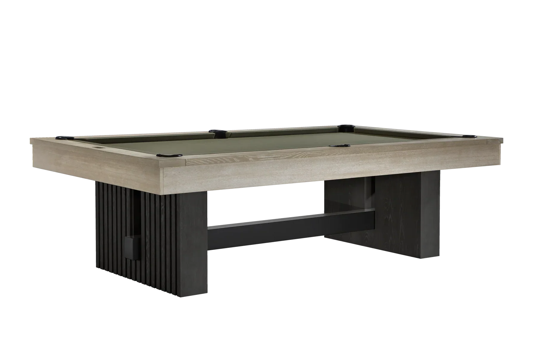 Vancouver 8' Pool Table - Natural Ash & Black Ash - Image 2