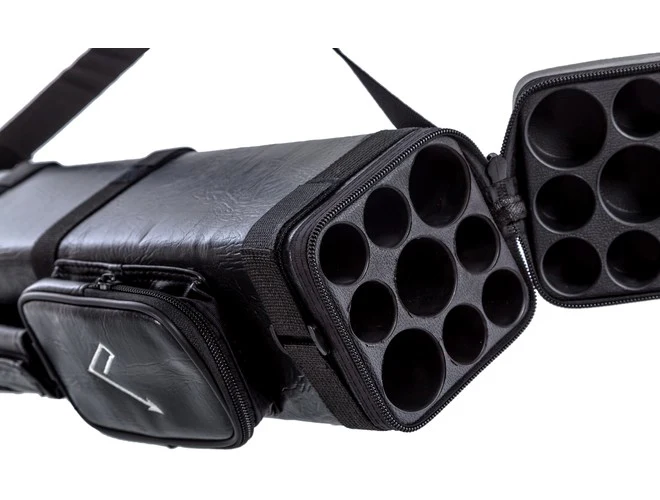 Vector 3x6  Hard Black Vinyl Cue Case - Image 2