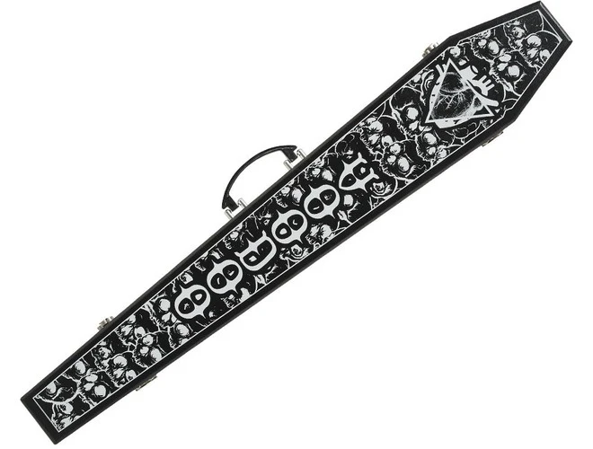 Voodoo Black & White Coffin case