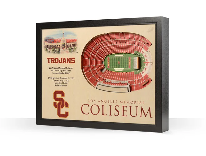 You The Fan! NCAA Stadium View 25-Layer 3D Wall Art - Image 34