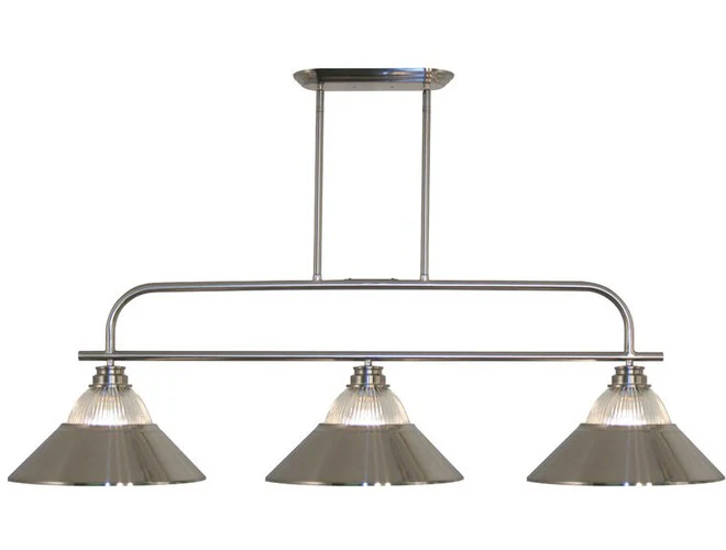 Z-Lite Annora Brushed Nickel with Ribbed Glass