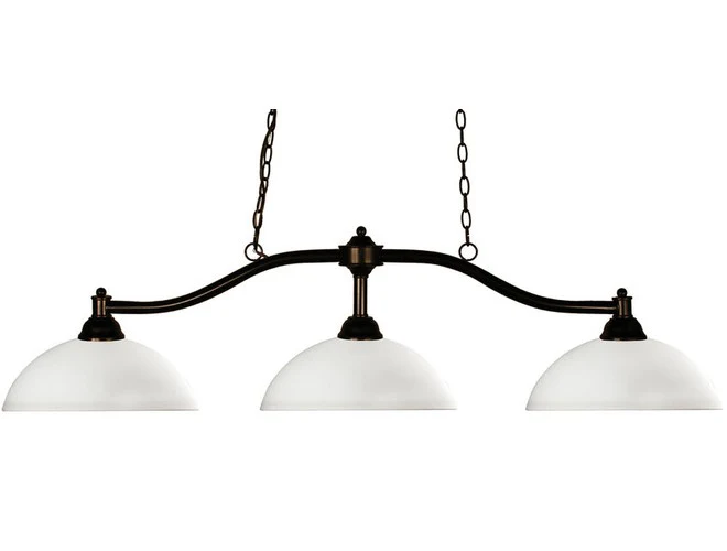 Z-Lite Chance Dome Matte Opal Table Light